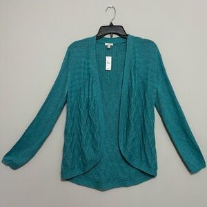 Talbots Petites Open Cardigan New with tags